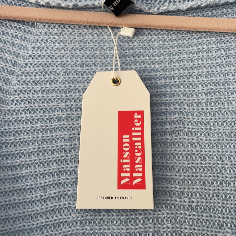 Powder Blue Sweater - Picture 3 of 4